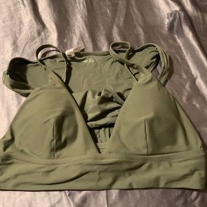 Large Aerie Swim Suit Top & Bottom